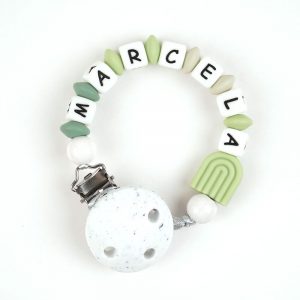 Cadenita Silicona Gritty Blush Verde