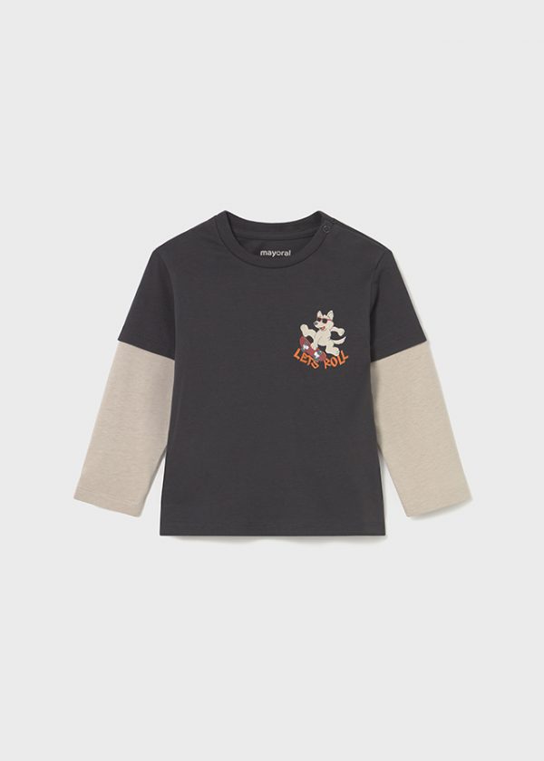 Camiseta Doble Manga Bebé