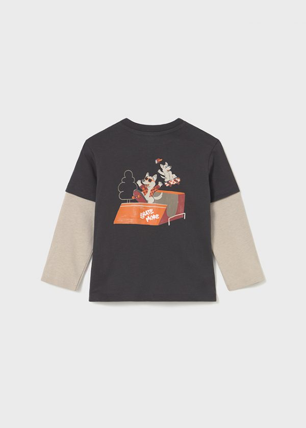 Camiseta Doble Manga Bebé - Imagen 2