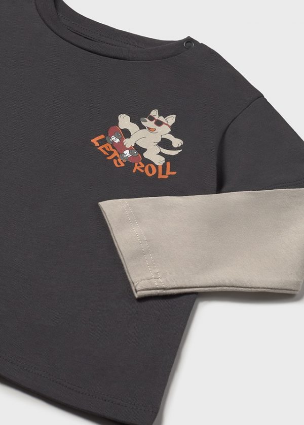 Camiseta Doble Manga Bebé - Imagen 3