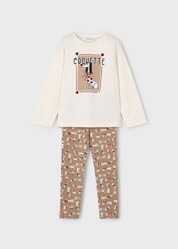 Conjunto Legging Camel