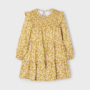 Vestido Viella Mostaza