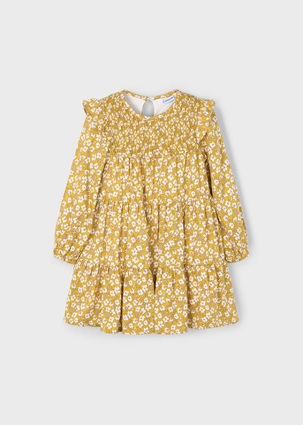 Vestido Viella Mostaza