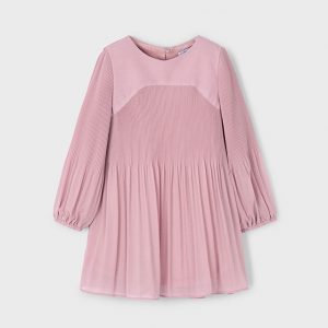 Vestido Gasa Plisada