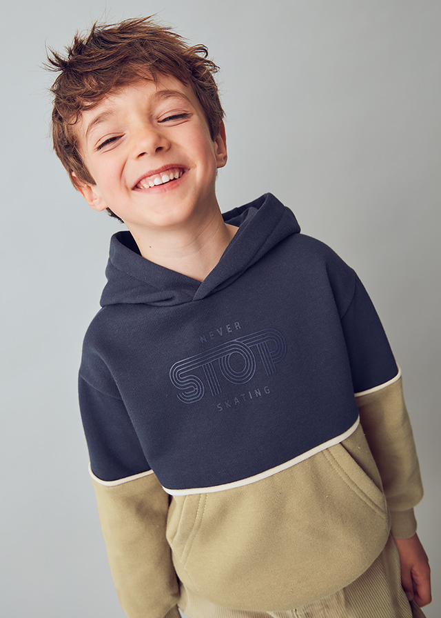 Sudadera Contraste
