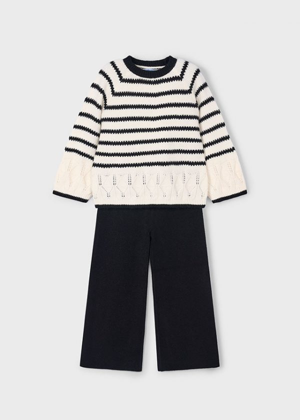 Conjunto Tricot Rayas - Imagen 3
