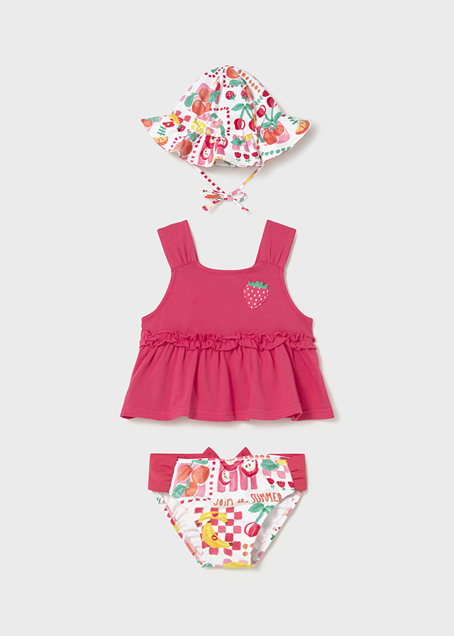 Conjunto de Baño Fresa - Imagen 2