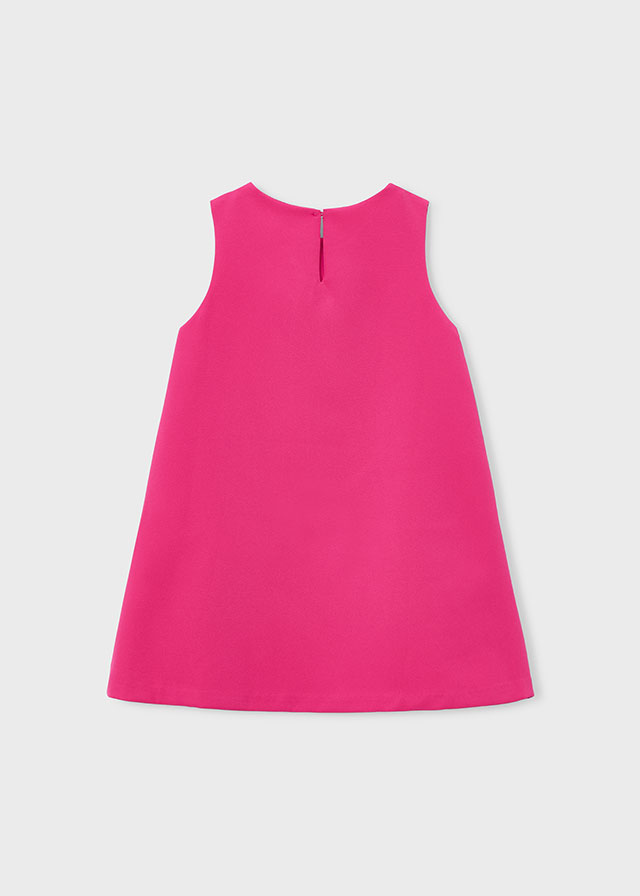 Vestido Aplique Floral - Imagen 5