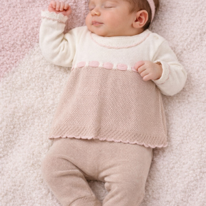 Conjunto Polaina Tricot