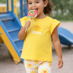 Conjunto Legging Flores