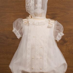 Pelele Cristal Bordado con Capota