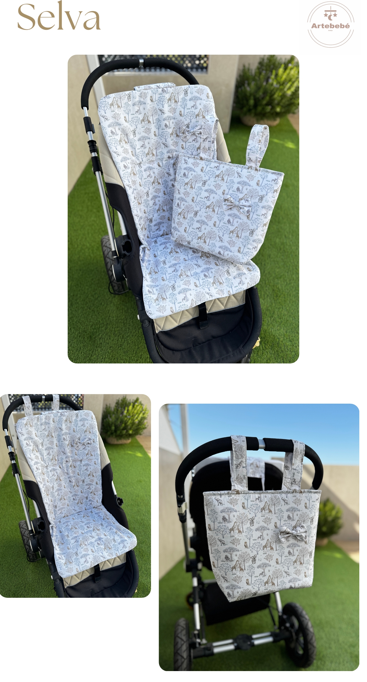 Colchoneta + Bolso Selva