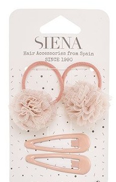 Pack 2 coleteros pompon tul + 2 clips - Imagen 4