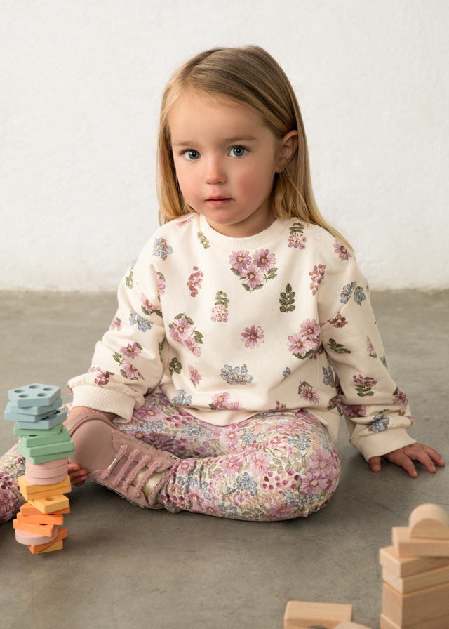 Sudadera Flores