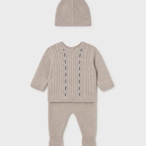 Conjunto Tricot Recien Nacido