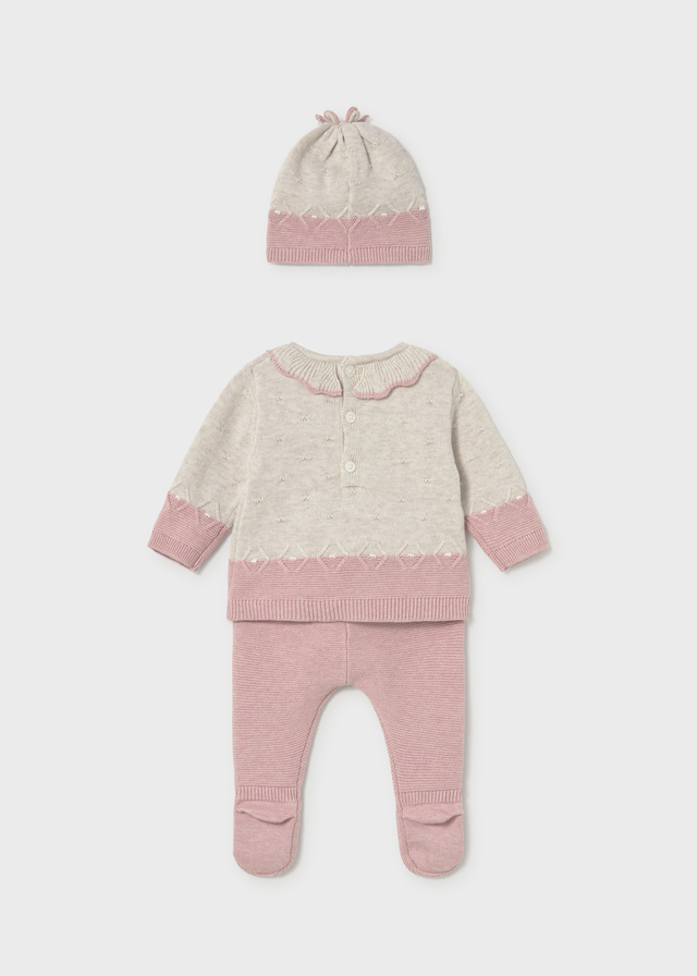 Conjunto Tricot Recien Nacido - Imagen 3