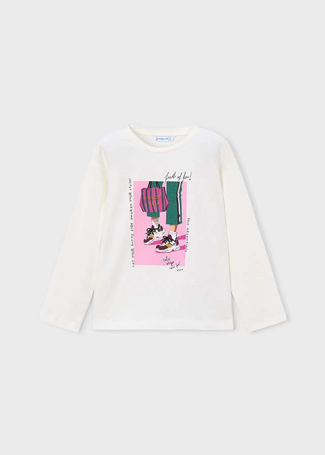 Camiseta Serigrafía Zapatillas - Imagen 2