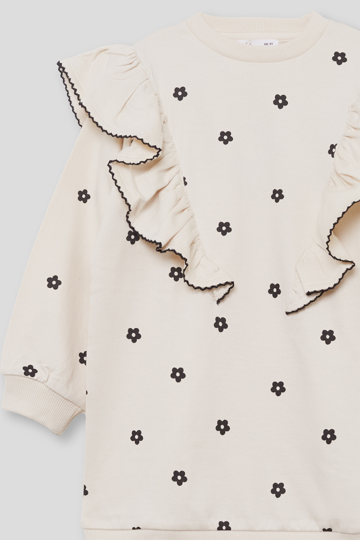 Vestido Volante Flores - Imagen 5