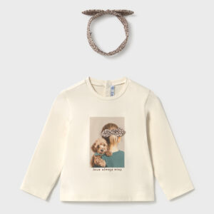 Camiseta con diadema