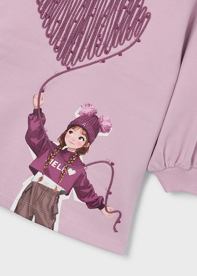 Vestido Felpa Niña - Imagen 3